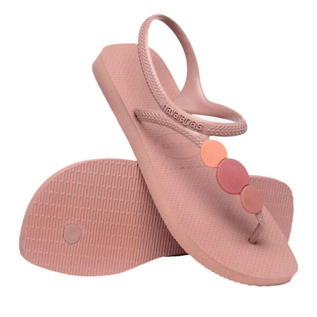 Claquettes Havaianas Modèle Flash Urban Plus Couleur Rose 4/7