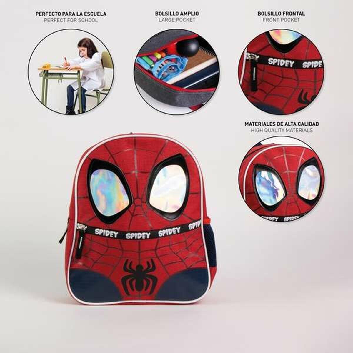 Mochila Escolar Spidey Rojo 3/5