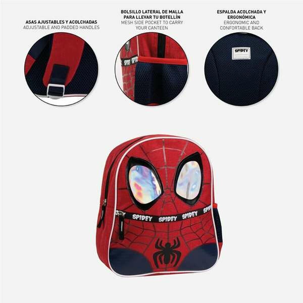 Mochila Escolar Spidey Rojo 4/5