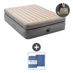Matelas gonflable Intex Prime Comfort - 2P - 203x152x51 cm + Accessoires CB26
