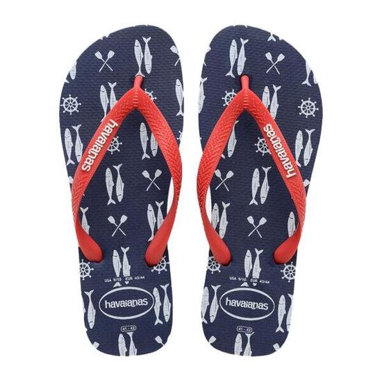 Claquettes Havaianas Modèle 4137126h Couleur Bleu