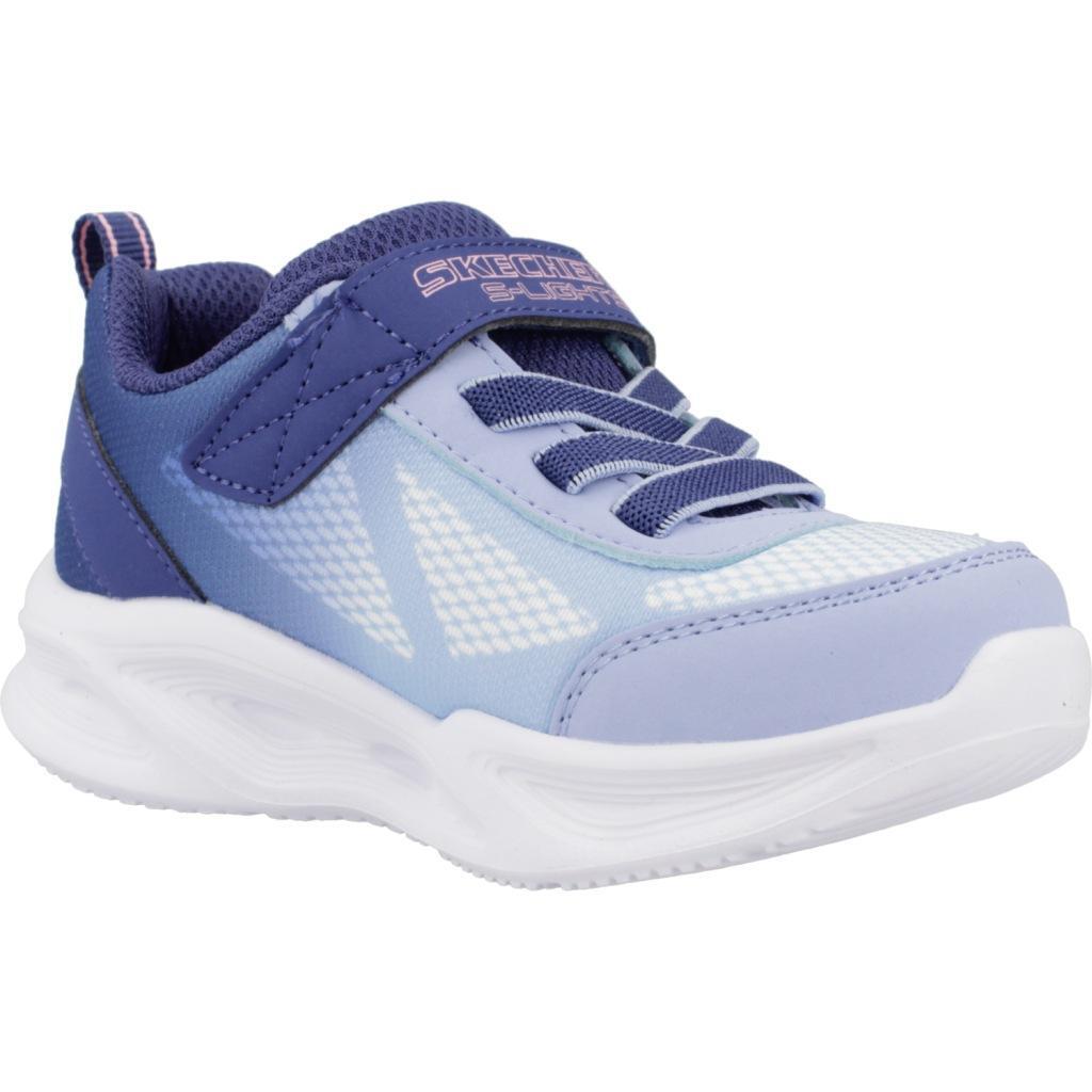 Baskets Skechers Modèle Ombre Deluxe Couleur Bleu 5/5