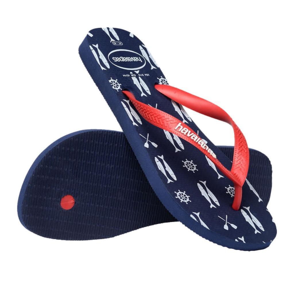 Chinelos Havaianas Modelo 4137126h Cor Azul 4/5