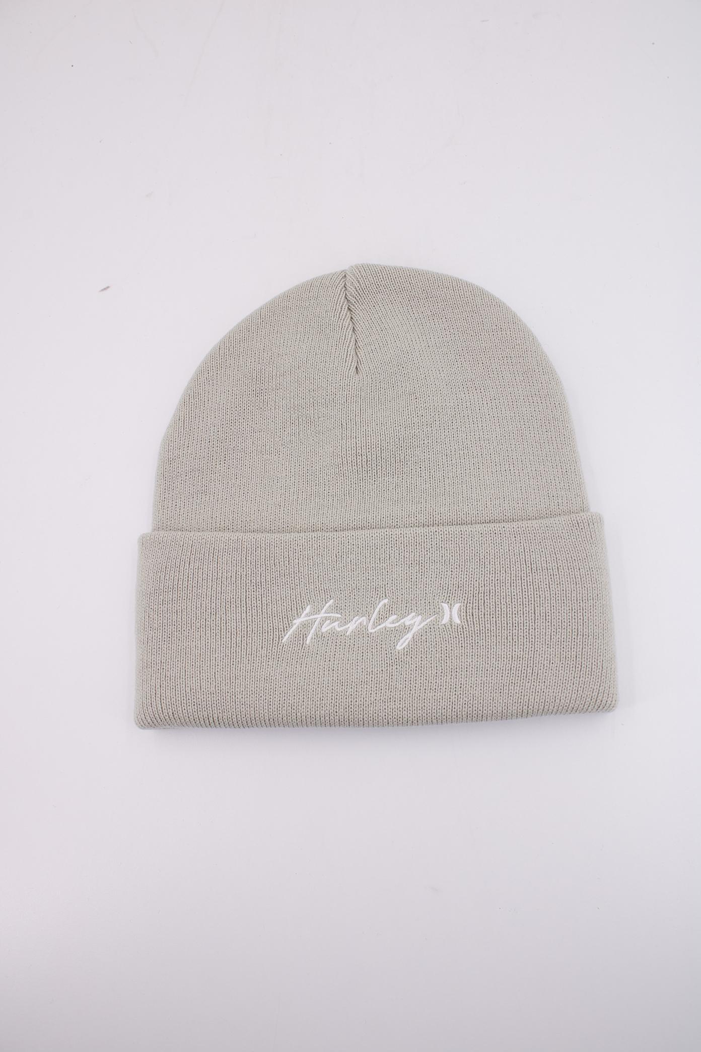 Bonnet Hurley Modèle W Script Cuff 2.0 Beanie Couleur Vert 4/5