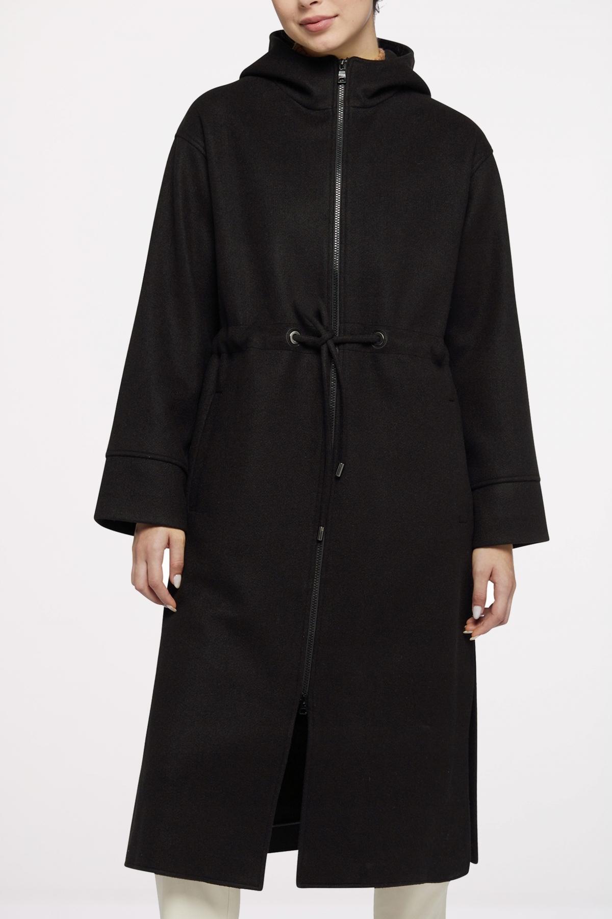 Giacca Geox Modello W Doralea Long Coat Colore Nero 5/5