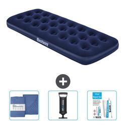 Matelas gonflable Bestway - 1P - 185x76x22 cm + Accessoires CB34