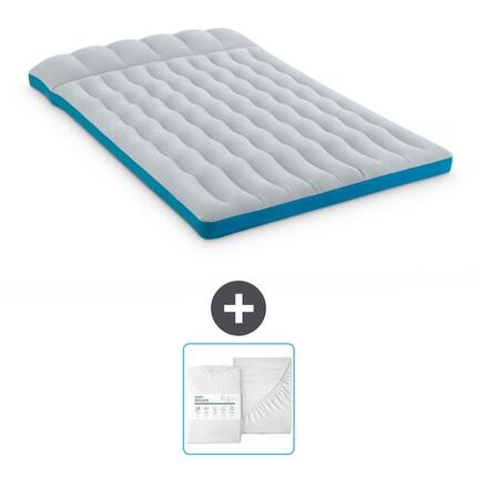 Matelas gonflable Intex Camping - 2P - 193x127x24 cm + Accessoires CB24