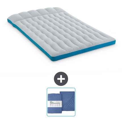 Matelas gonflable Intex Camping - 2P - 193x127x24 cm + Accessoires CB26