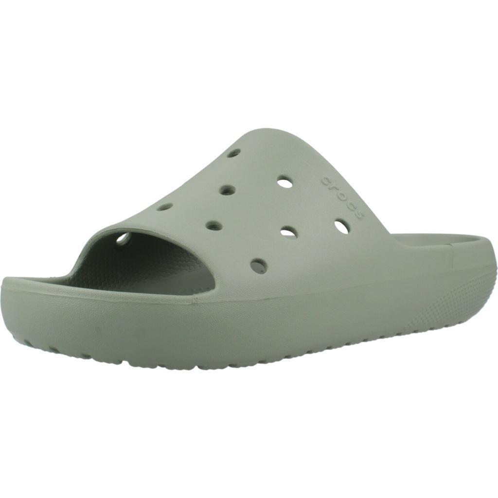 Crocs - Claquettes Crocs Modèle Classic Slide V2 Couleur Vert - Sabots - Vert - 43/46 - Decathlon