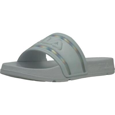 Chanclas Mujer Fila Morro Bay Logo Blanco