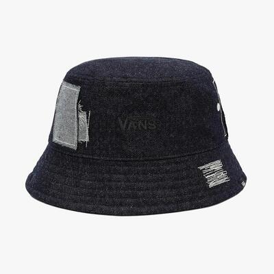 Mütze Vans Modell Ended Check Denim Buc Farbe Blau