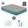 Matelas gonflable Bestway Alwayszair - 2P -  203x152x36 cm + Accessoires CB16