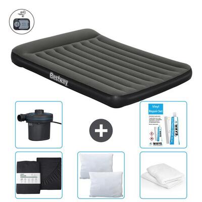 Luchtbed bestway - 2p - 203x152x30 cm + accessoires cb6