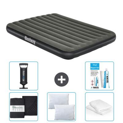 Luchtbed bestway - 1p - 185x76x25 cm + accessoires cb5