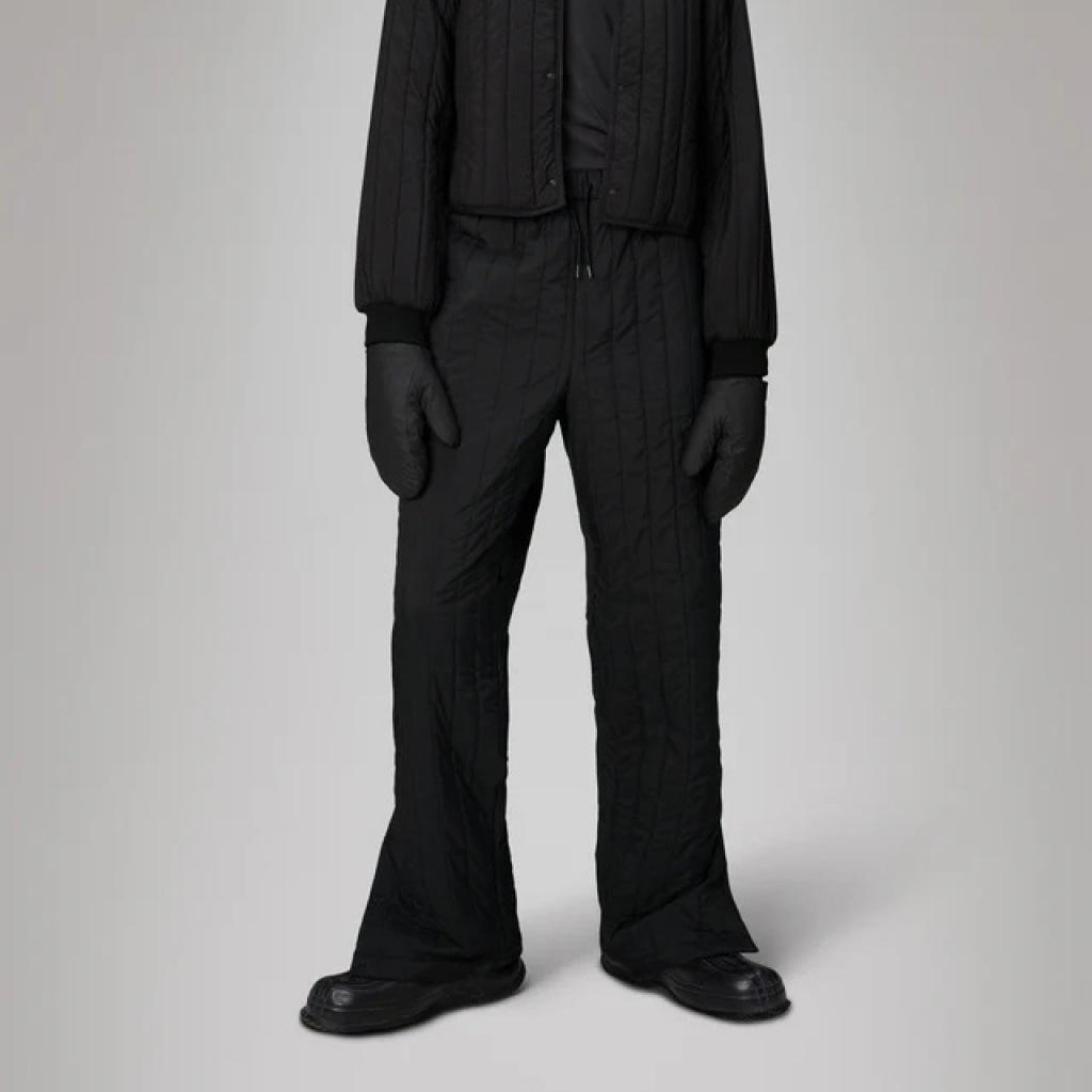 Giacca Rains Modello Banja Liner Bomber W Jacket Colore Nero 4/5