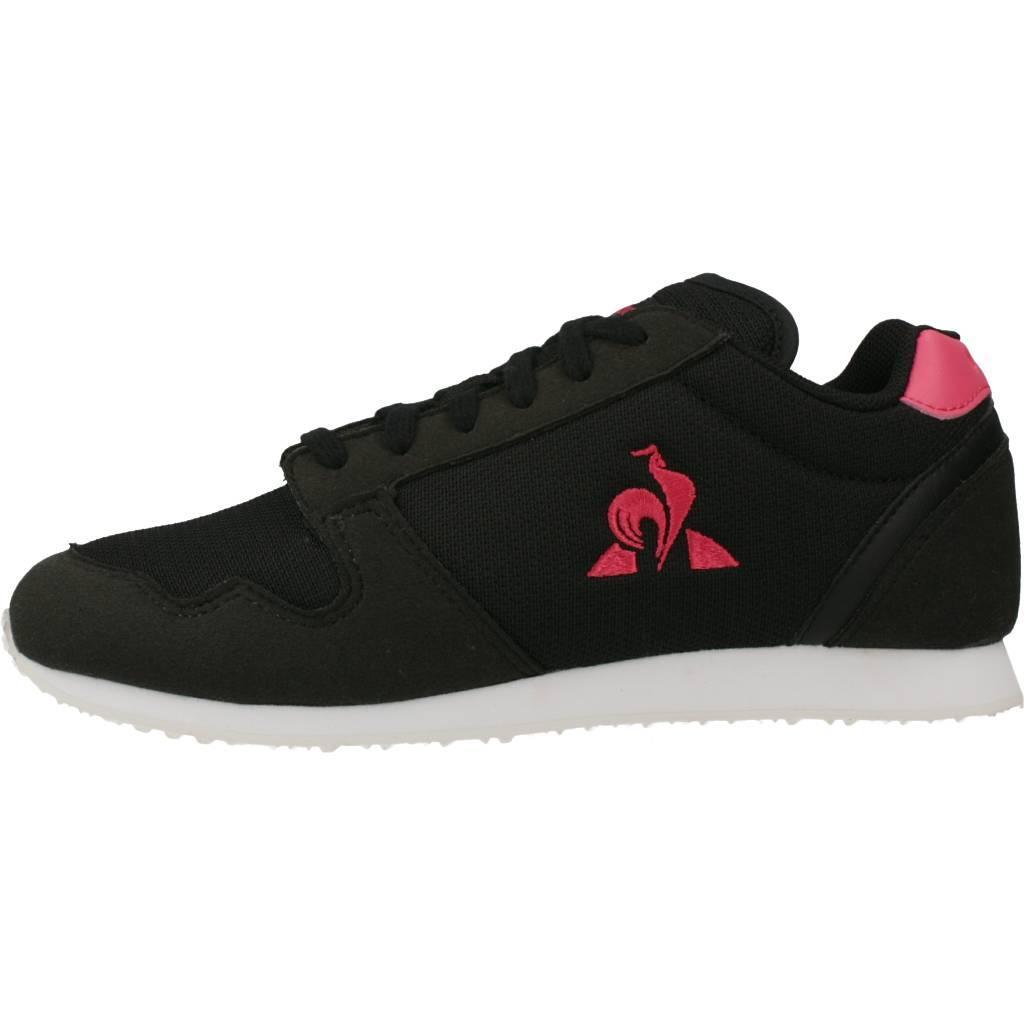 Sneakers Le Coq Sportif Model Jazy Gs Girl Sport Kleur Zwart 2/5