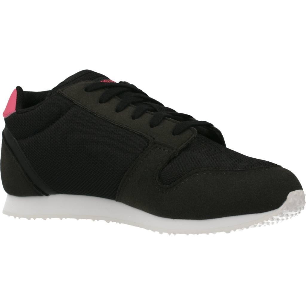 Sneakers Le Coq Sportif Model Jazy Gs Girl Sport Kleur Zwart 5/5