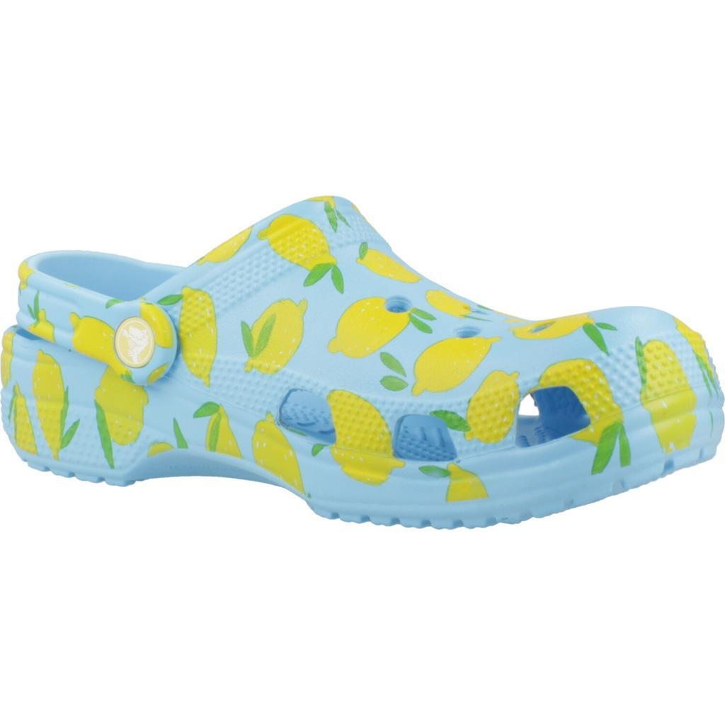 Baskets Crocs Modèle Classic Fresh Fruits Clog U Couleur Bleu 5/5