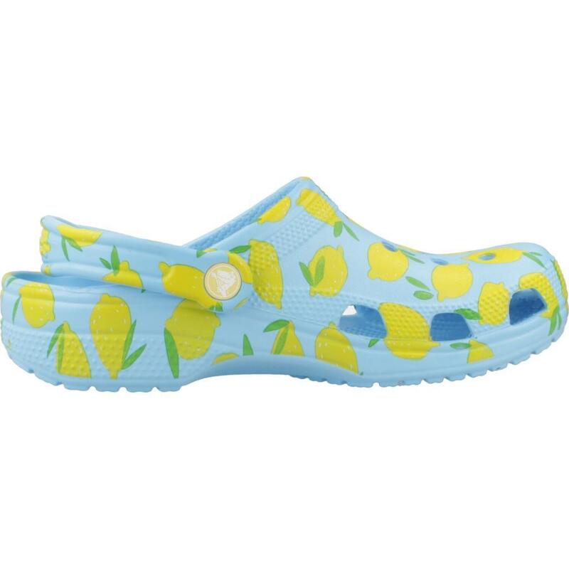 Baskets Crocs Modèle Classic Fresh Fruits Clog U Couleur Bleu
