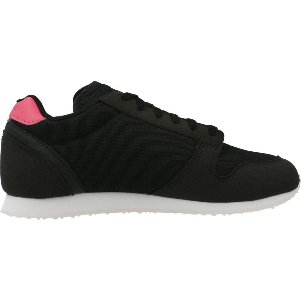 Sneakers Le Coq Sportif Model Jazy Gs Girl Sport Kleur Zwart 4/5