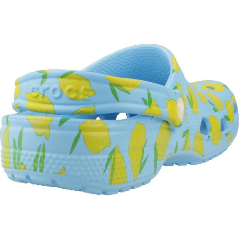 Baskets Crocs Modèle Classic Fresh Fruits Clog U Couleur Bleu