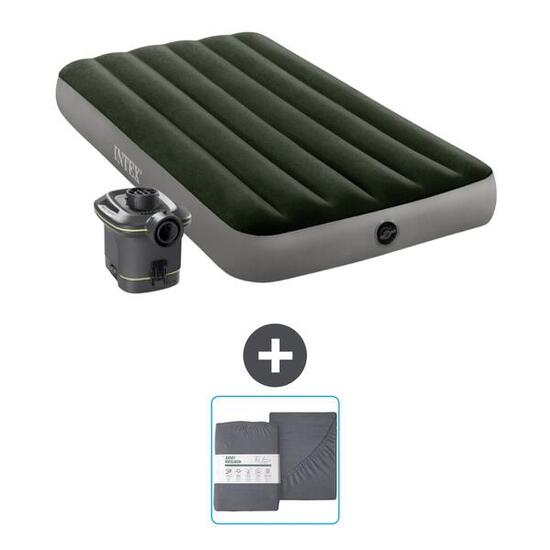 Matelas gonflable Intex Prestige - 1P - 191x99x25 cm + Accessoires CB23