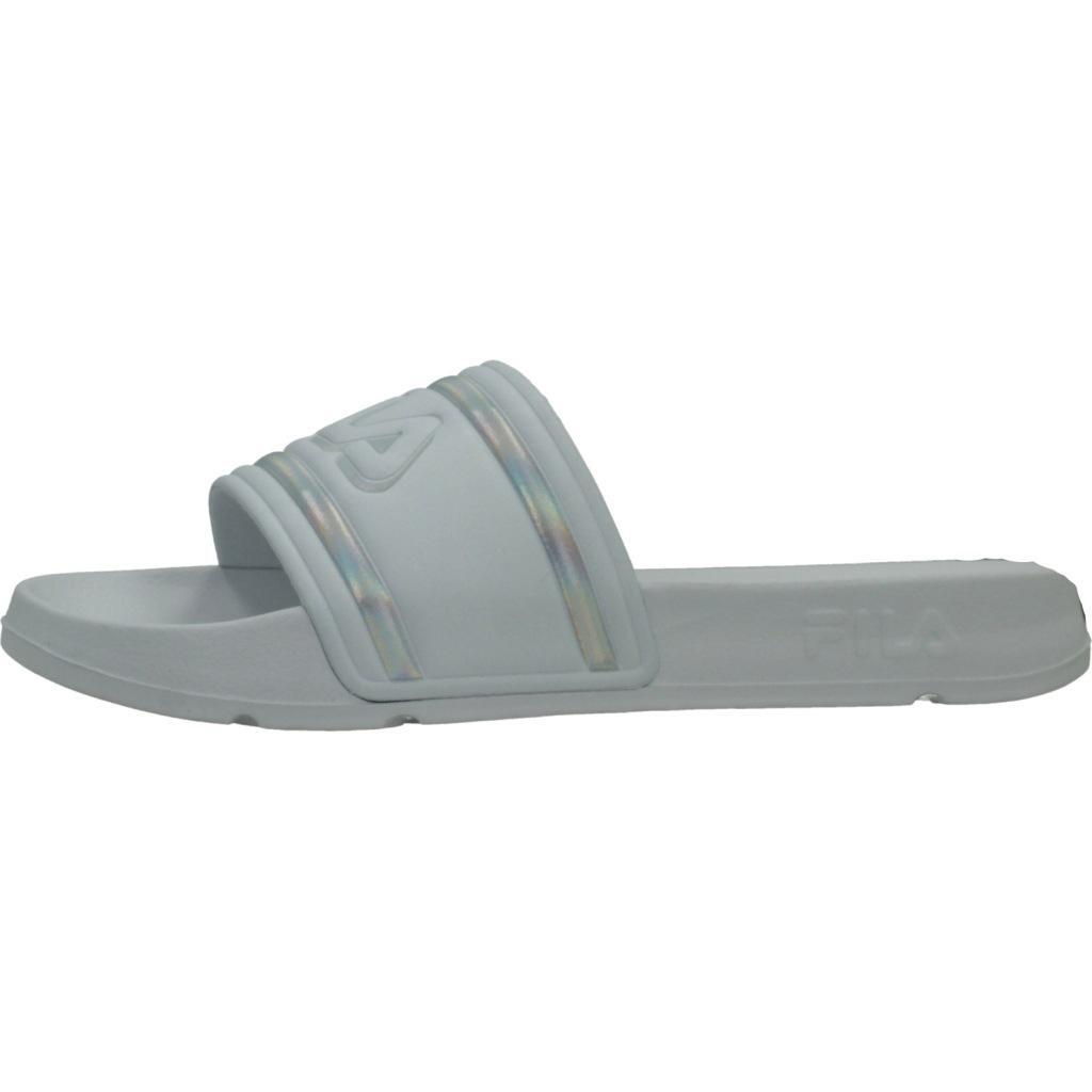 Claquettes Fila Modèle Morro Bay Logo Couleur Blanc 2/5