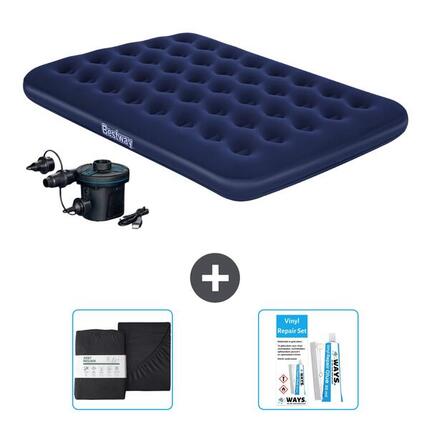 Matelas gonflable Intex Prestige - 1P - 191x99x25 cm + Accessoires CB18