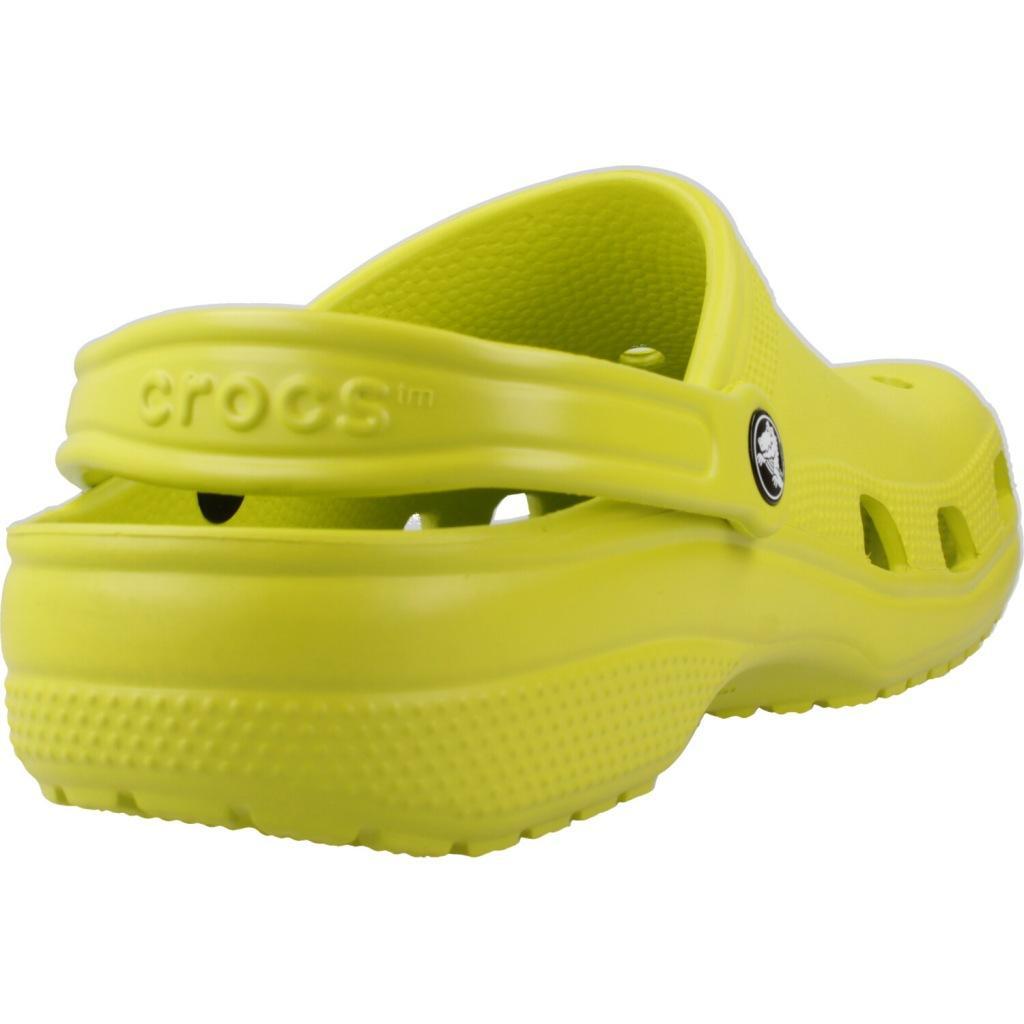 Claquettes Crocs Modèle 10001c Classic U Couleur Jaune 3/5
