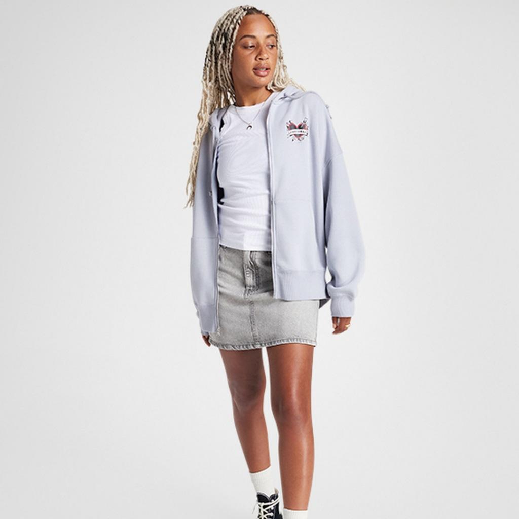 Chaqueta Mujer Converse Heart Tattoo Full-zip Ove 4/5