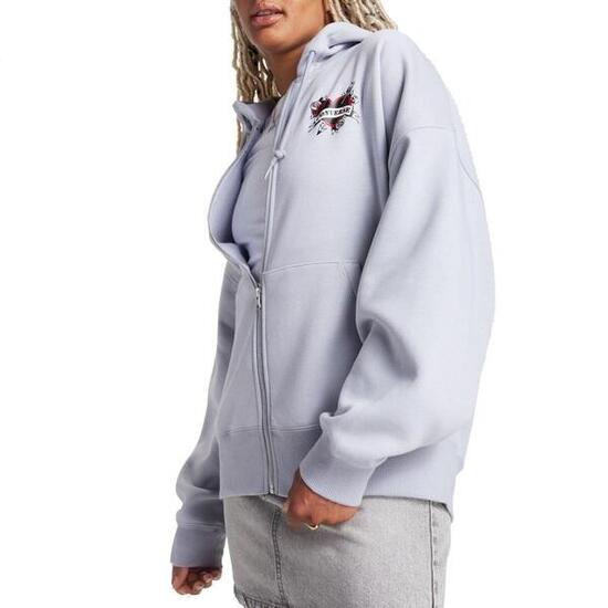 Giacca Converse Modello Heart Tattoo Full-zip Ove Colore Blu
