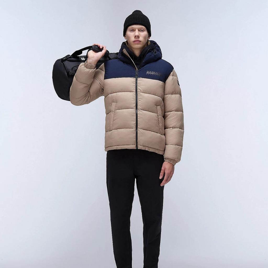 Veste Napapijri Modèle A-hornelen Couleur Beige 5/5
