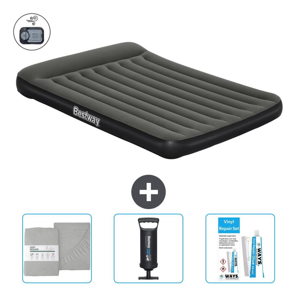 Luchtbed Bestway - 2P -  203x152x30 cm + Accessoires CB30 1/5