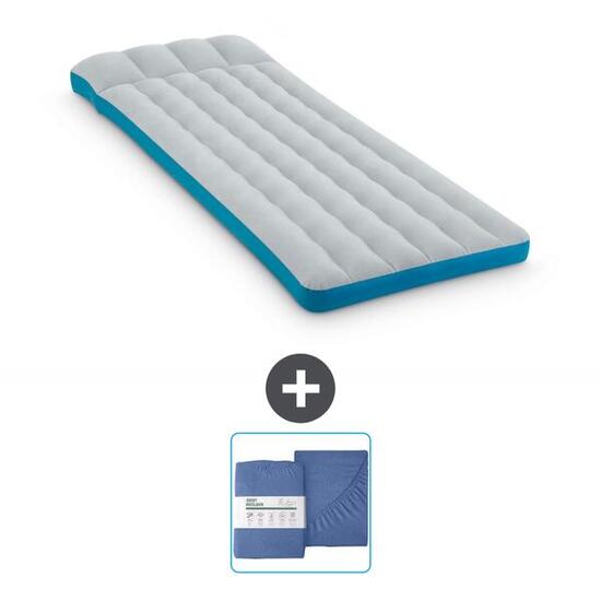 Matelas gonflable Intex Camping - 2P - 189x72x20 cm + Accessoires CB26