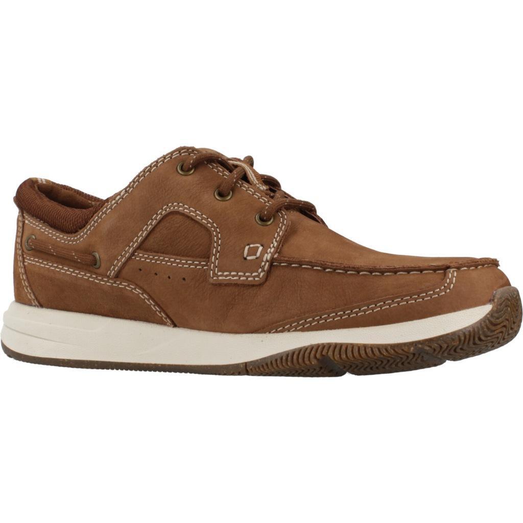 Baskets Clarks Modèle Sailview Lace Couleur Marron 5/5