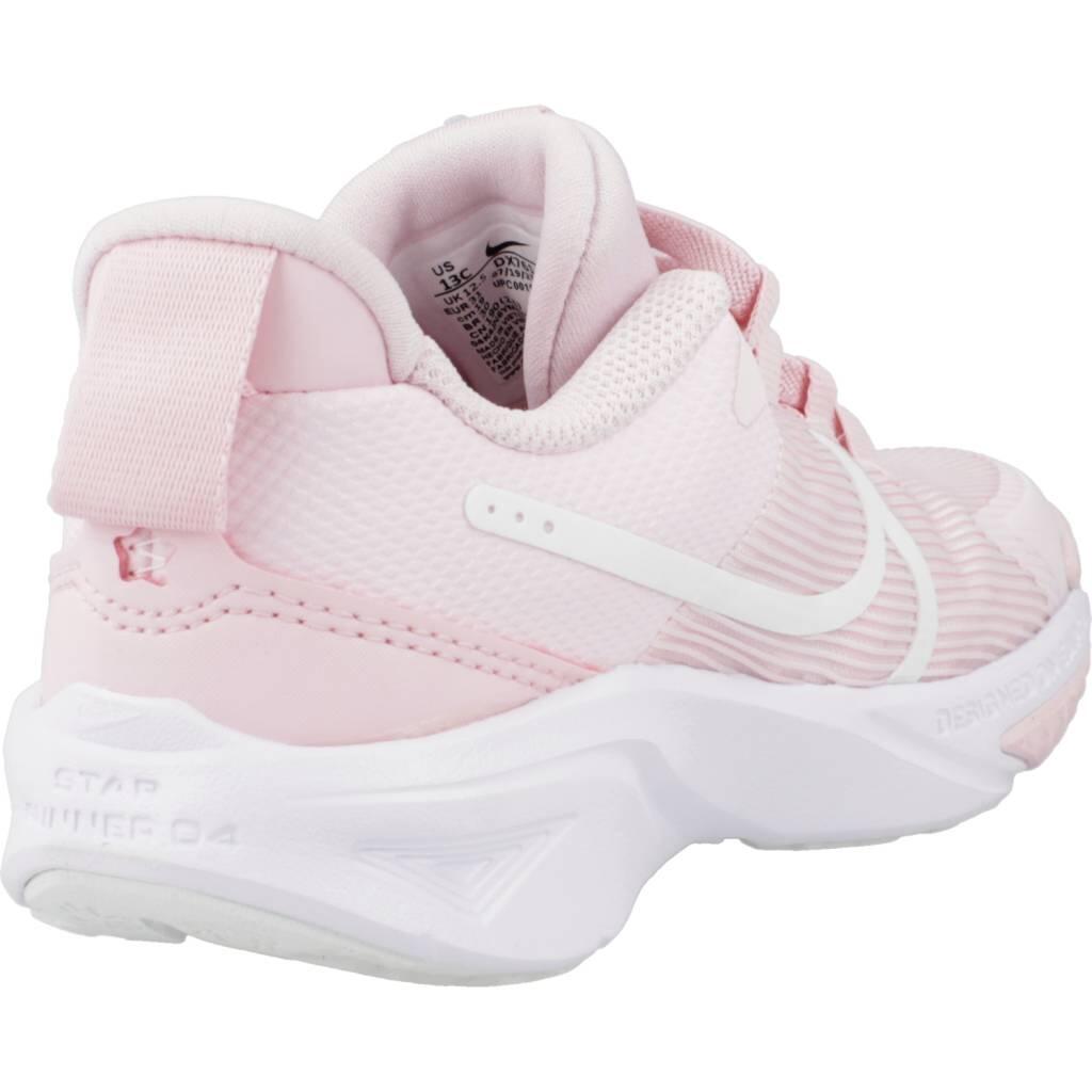 Baskets Nike Modèle Star Runner 4 Couleur Rose 3/7