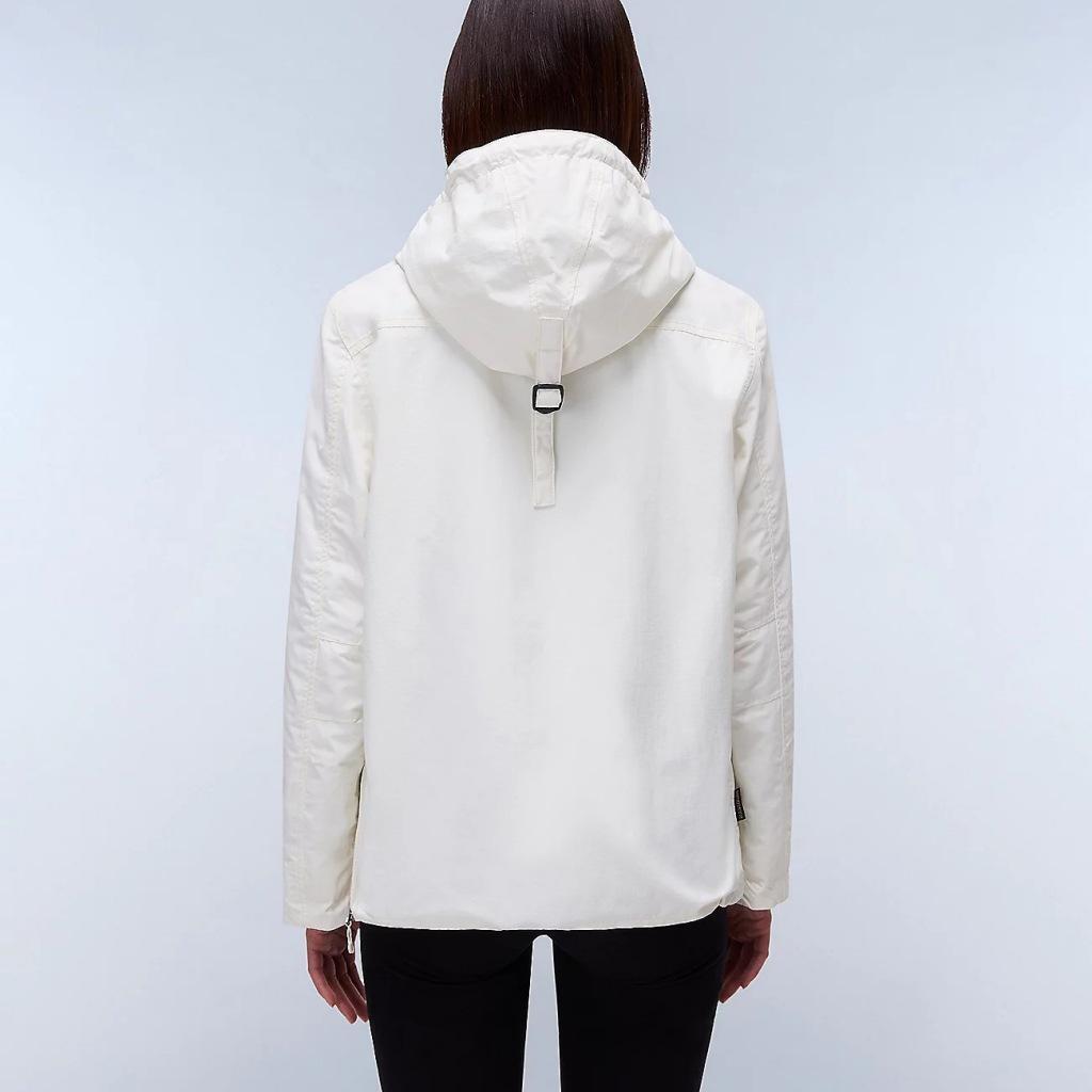 Jaqueta Napapijri Modelo Rainforest Cor Branco 4/5