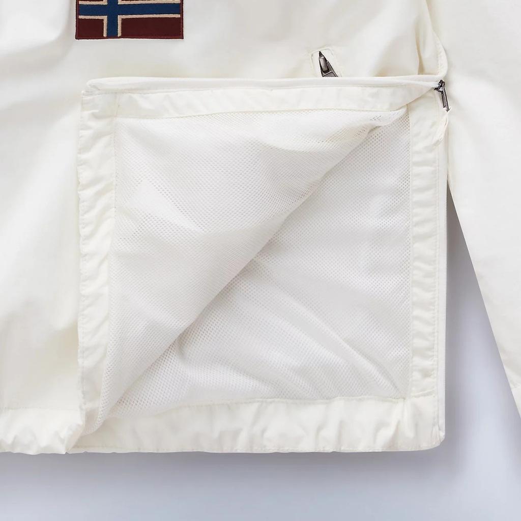 Jaqueta Napapijri Modelo Rainforest Cor Branco 5/5