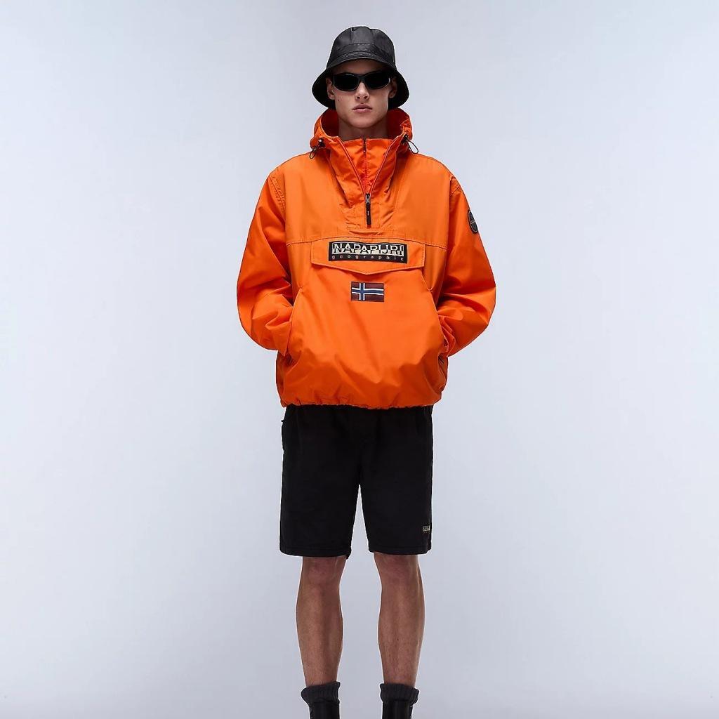 Veste Napapijri Modèle Chaqueta Rainforest Couleur Orange 4/5