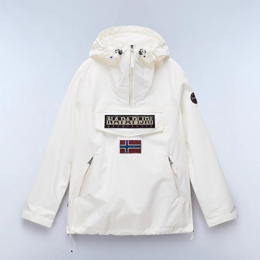 Jaqueta Napapijri Modelo Rainforest Cor Branco 2/5