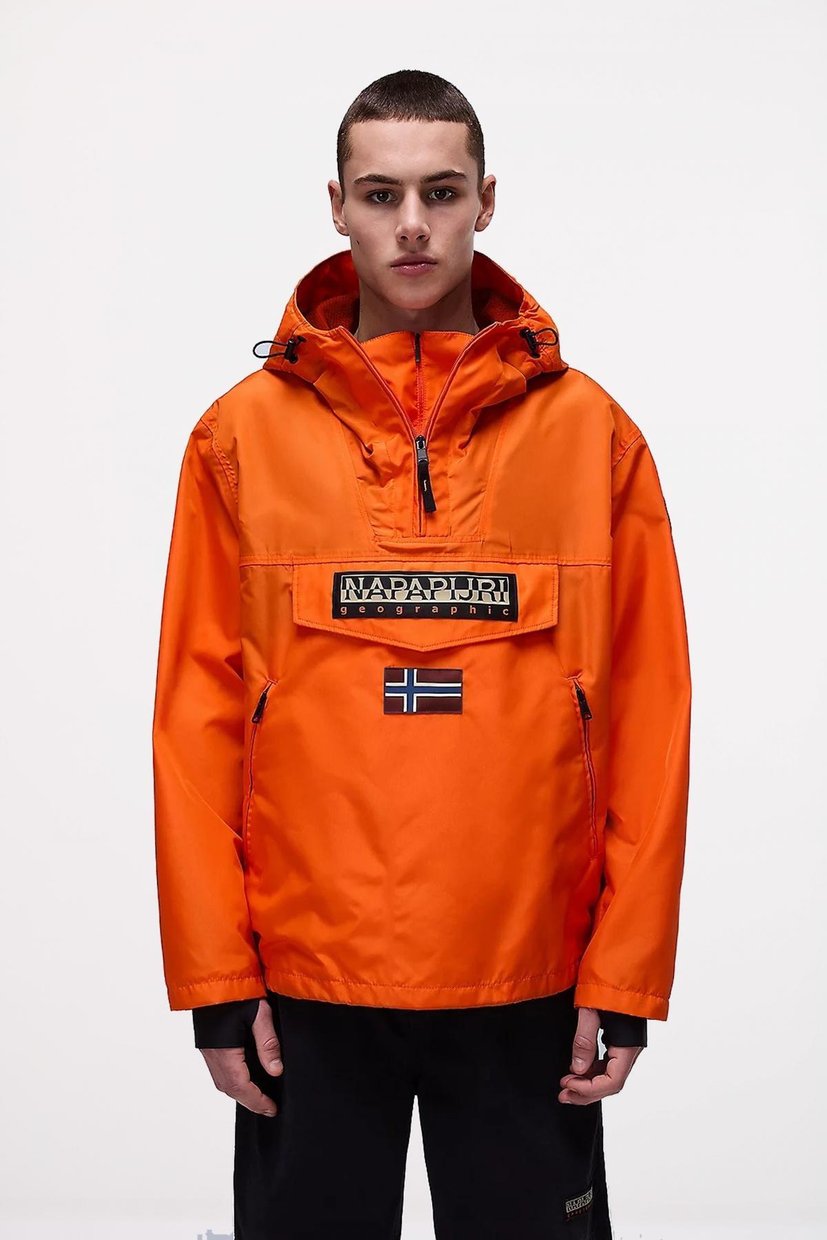 Veste Napapijri Modèle Chaqueta Rainforest Couleur Orange 5/5