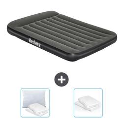 Matelas gonflable Bestway - 2P - 191x137x30 cm + Accessoires CB27
