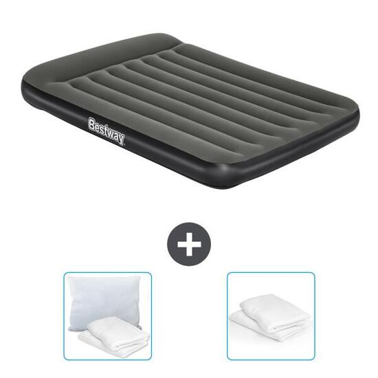 Matelas gonflable Bestway - 2P - 191x137x30 cm + Accessoires CB27