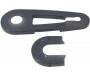 ALDO Aldo 16 inch wave kettingscherm in wit
