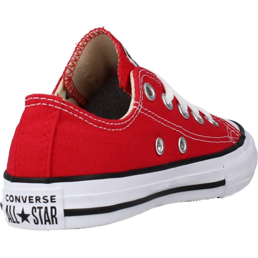 Baskets Converse Yths C/T All ST, Rouge, Enfants 3/6