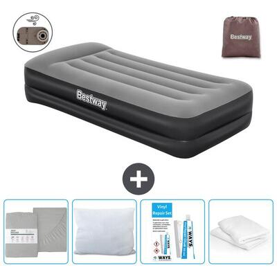 Luchtbed bestway - 1p - 191x97x46 cm + accessoires cb36