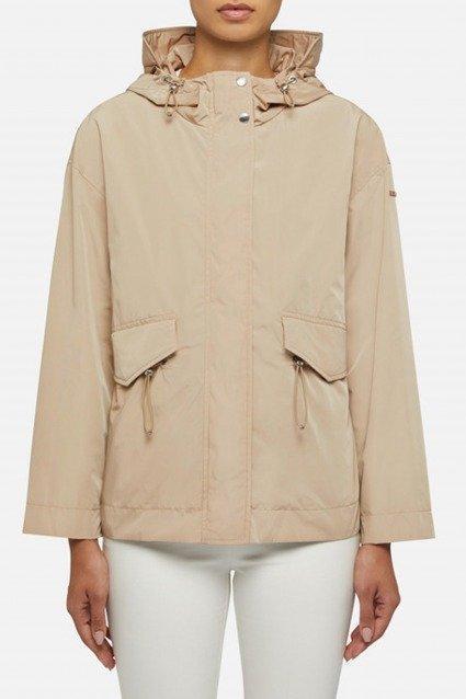 Giacca Geox Modello W Bulmya Parka Colore Beige 5/5