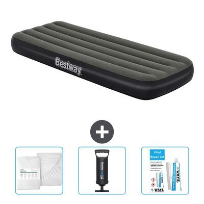 Luchtbed bestway - 1p - 185x76x25 cm + accessoires cb3