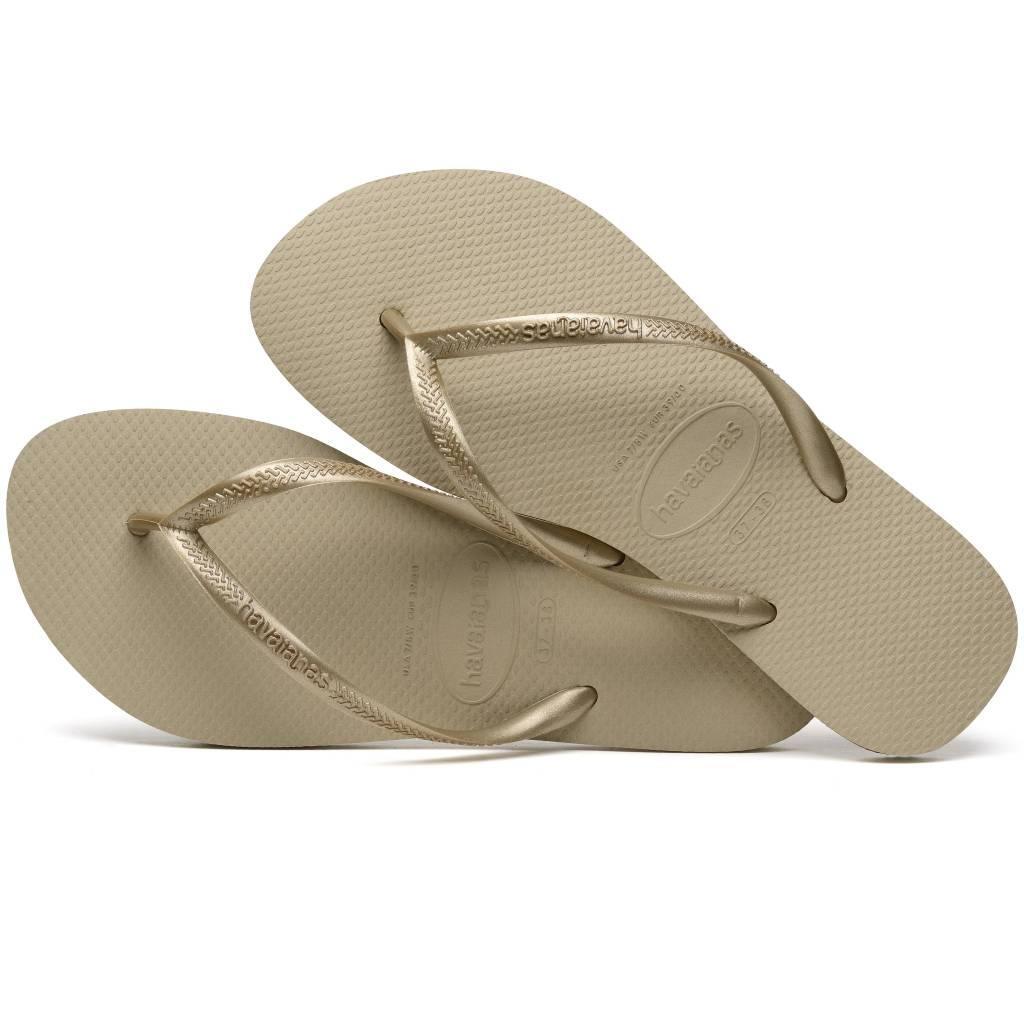 Infradito Havaianas Modello Slim Colore Oro 4/7