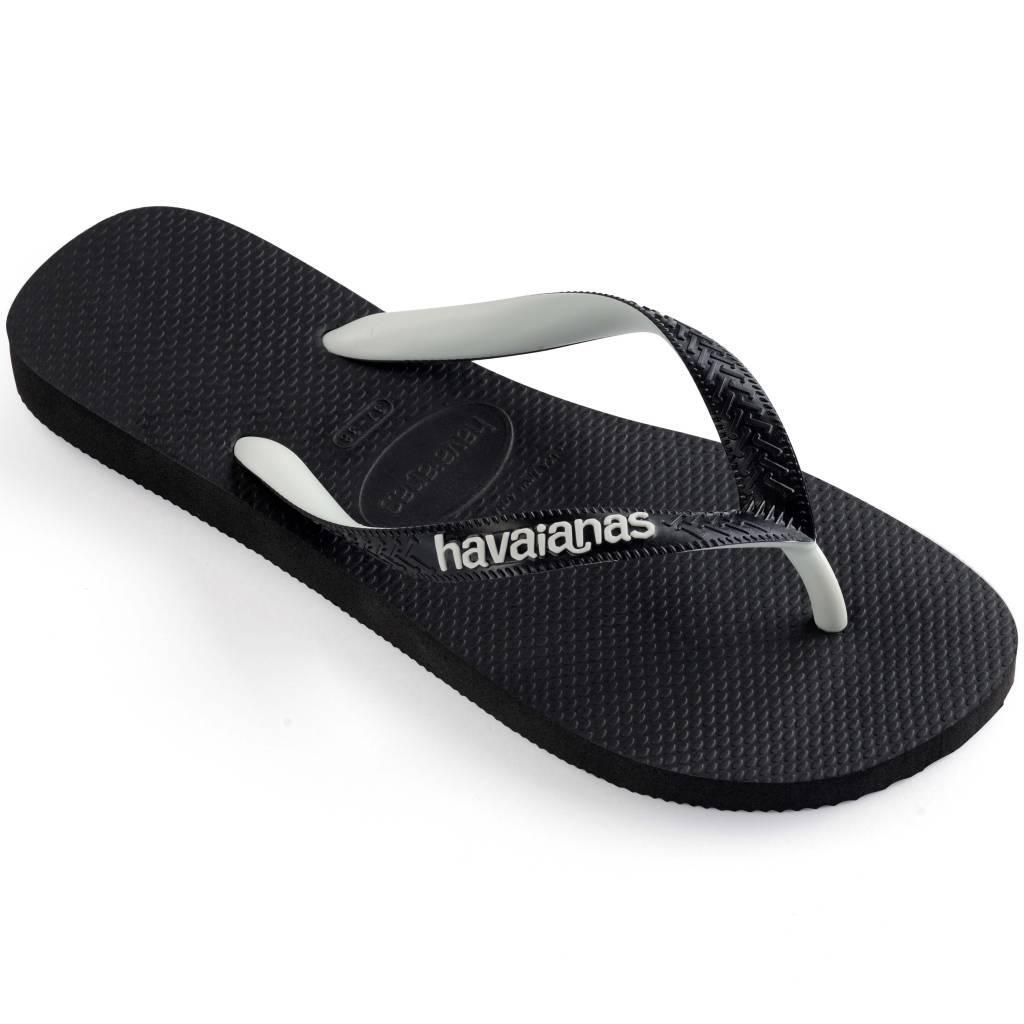 Chinelos Havaianas Modelo Top Mix Cor Preto 3/5